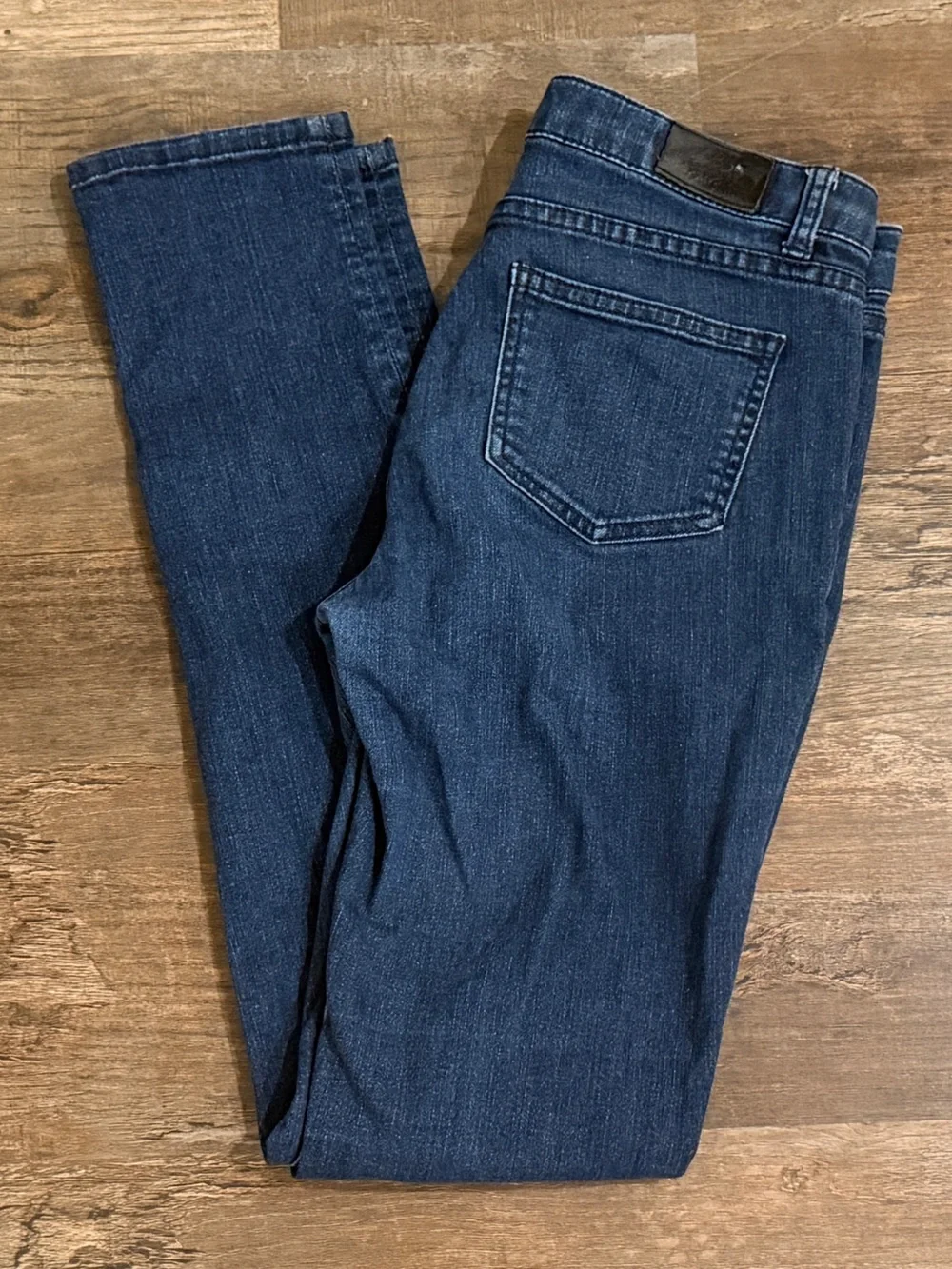 kate spade Women's Straight Dark Blue Denim Jeans